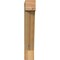 Ekena Millwork Traditional Block Rough Sawn Bracket, Western Red Cedar, 4"W x 16"D x 24"H BKT04X16X24TRA05RWR - alternate 3